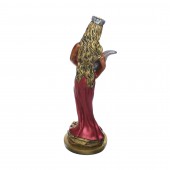 Статуэтка Фортуна №2, красное платье (Гипс)