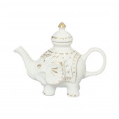 Чайник заварочный Слон, белый, 700мл