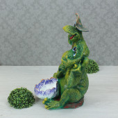 Садовая фигура Лягушки, цветной камень (цвета в ассортименте) (Гипс)