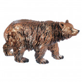 Садовая фигура Медведь бронза (Гипс)