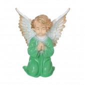 Сувенир Ангел с крыльями большой, цветной (Гипс)
