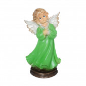 Сувенир Ангел молящийся малый, цветной (Гипс)