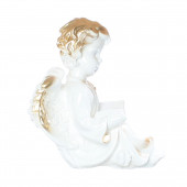 Сувенир Ангел с книгой средний (Гипс)