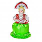 Сувенир Кукла-грелка на чайник ручной работы в короне