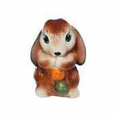 Сувенир Кролик с морковокой глянец, с-п