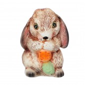 Сувенир Кролик с морковокой , шамот, с-п