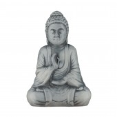 Садовая фигура Будда, камень, серый