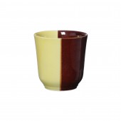 Чашка Сумская, жёлто-коричневая, 350мл