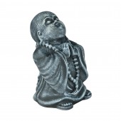 Садовая фигура, Монах, камень серый