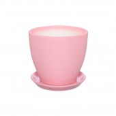 Цветочный горшок Шелк 1,3л - розовый