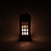 Светильник соляной в фанерном корпусе (СВ-Ф Телефонная будка)