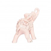 Сувенир Слон классический, розовый