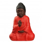 Сувенир Будда, коричневый в красном
