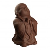 Сувенир Буддистский монах, коричневый