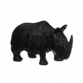 Сувенир Носорог, чёрный