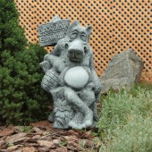 Садовая фигура Волк №4, камень