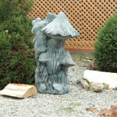 Садовая фигура Жаба WELCOME, камень