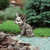 Садовая фигура Собака Ларик, шамот
