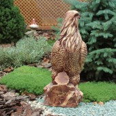 Садовая фигура Орёл, шамот