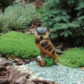 Садовая фигура Сова малая, глянец