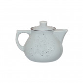Чайник заварочный Инжир малый, серая глазурь, 450мл