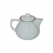 Чайник заварочный Инжир малый, серая глазурь, 450мл
