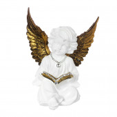 Сувенир Ангел сидящий с книгой (Гипс)