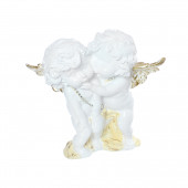 Сувенир Ангелы-пара целющихся, стоячих №61 (Гипс)