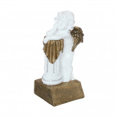 Сувенир Ангел с колонной малый  №46 (Гипс)