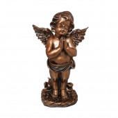 Сувенир Ангел молящийся №2, бронза(66) (Гипс)
