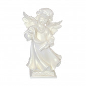 Сувенир Ангел с пергаментом, перламутр (27) (Гипс)