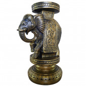 Сувенир-подставка Слон, медь (Гипс)