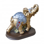 Сувенир гипсовый Слон маленький №3, цветной (Гипс)