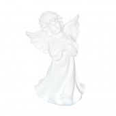 Сувенир Ангел Ангелина средняя, белый (Гипс)