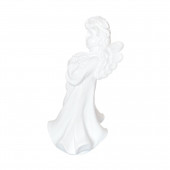 Сувенир Ангел Ангелина средняя, белый (Гипс)