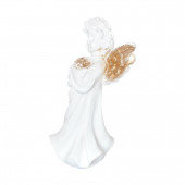 Сувенир Ангел Ангелина средняя, золото (Гипс)