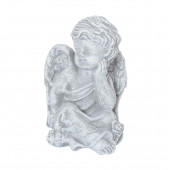 Сувенир Ангел Матильда, камень серый (Гипс)