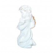 Сувенир Ангел молящийся в платье, стразы (23) (Гипс)
