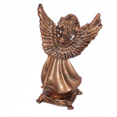 Сувенир Ангел с фонарём, бронза (Гипс)