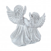 Сувенир Ангелы-пара Аргелина, камень серый (Гипс)