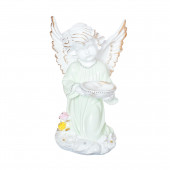 Сувенир Ангел с чашей, стразы (08) (Гипс)