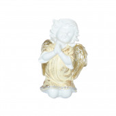 Сувенир Ангел молящийся в платье средний (Гипс)