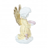 Сувенир Ангел с чашей большой №2 (Гипс)