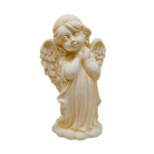 Сувенир Ангел-девочка, камень слоновая кость (Гипс)