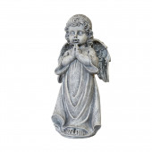 Сувенир Ангел-нежность, камень серый (Гипс)