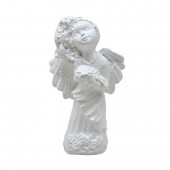 Сувенир Ангелок танцующий, белый (Гипс)