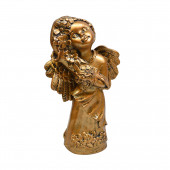 Сувенир Ангелок танцующий, бронза (Гипс)