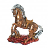 Сувенир гипсовый Конь на дыбах большой (Гипс)