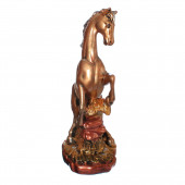 Сувенир гипсовый Конь на дыбах средний №2 (Гипс)