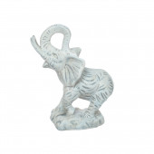 Сувенир Слон средний, затирка (цвета в ассортименте) (Гипс)